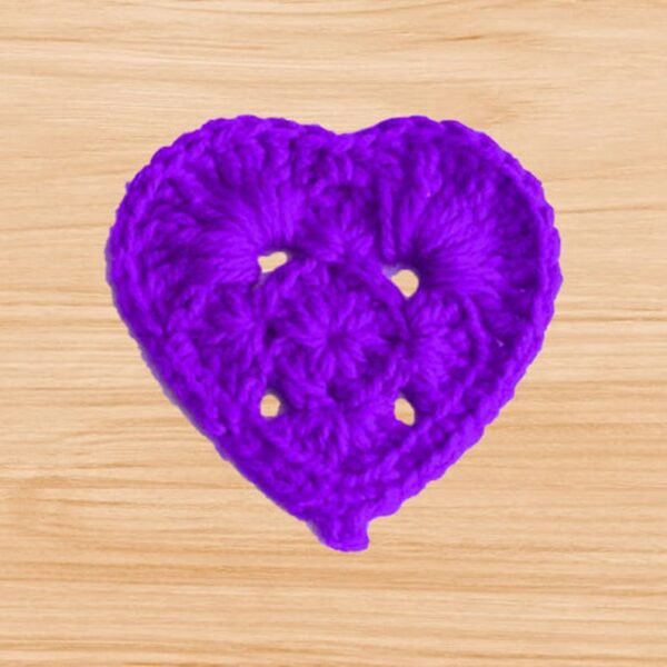 crochet heart pattern