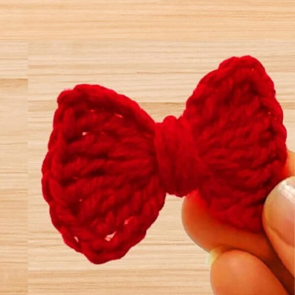 crochet bow pattern