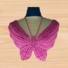 Crochet Pink Butterfly Bra Pattern