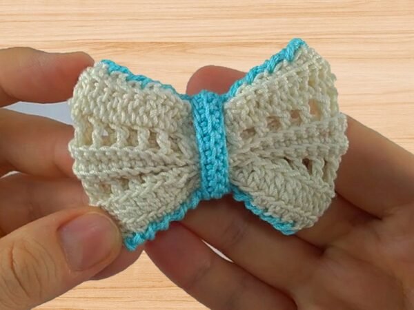 crochet bow pattern