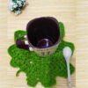Crochet Large Leaf Coaster Pattern