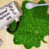 Crochet Large Leaf Coaster Pattern