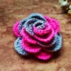 crochet 3D flower Pattern