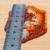 Crochet Hexagon Brown Motif Pattern
