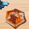 crochet hexagon motif pattern