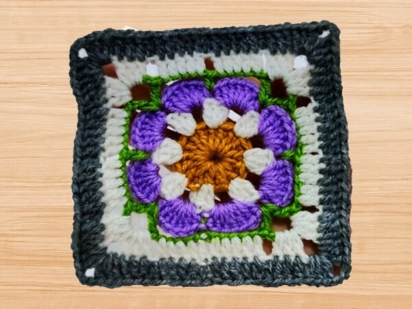 Crochet Square Motif Pattern