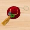 Crochet Red Hat Keychain Pattern