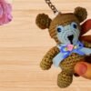 Crochet Bear Keychain Pattern