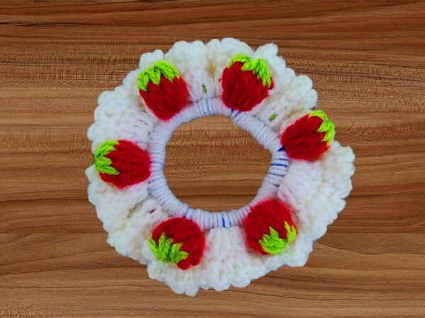 Crochet Hair Scrunchie Pattern