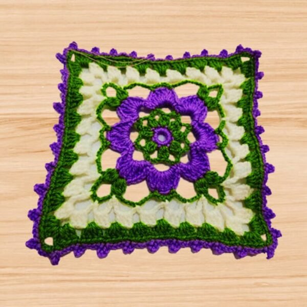 Crochet Square Motif Pattern