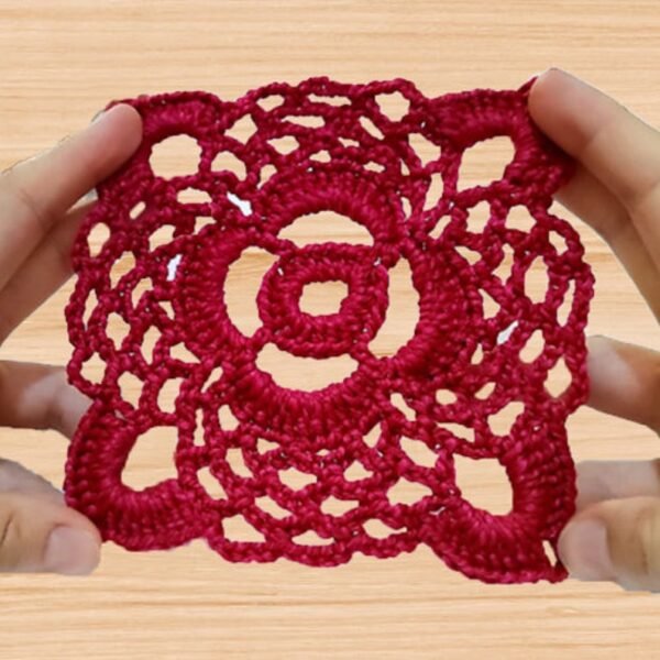 Crochet Square Motif Pattern