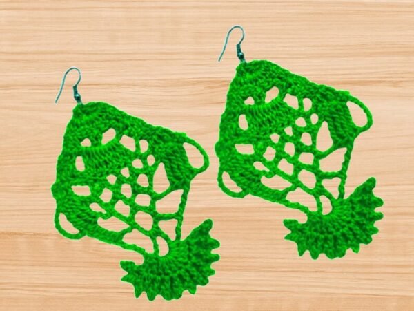 Crochet Fish Earrings Pattern