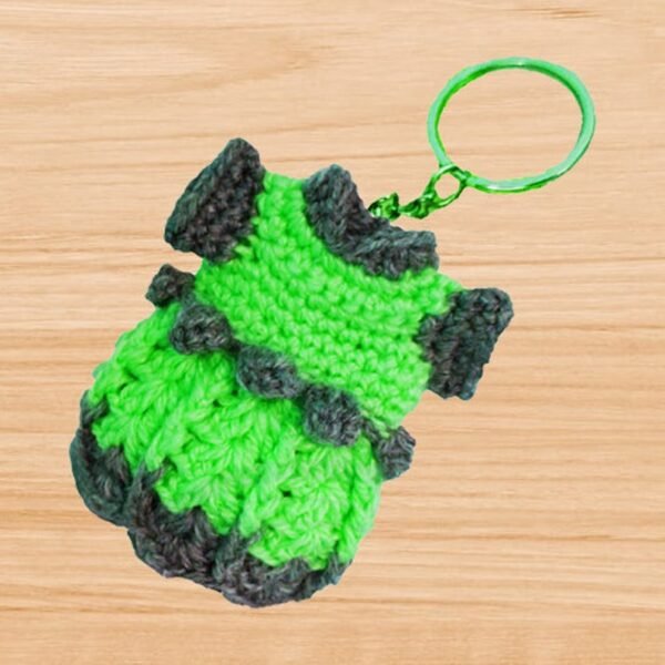 Crochet Mini Dress Keychain Pattern