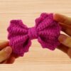 Crochet Pink Bow Pattern