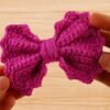 crochet bow pattern