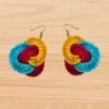 Crochet Circle Earrings Pattern