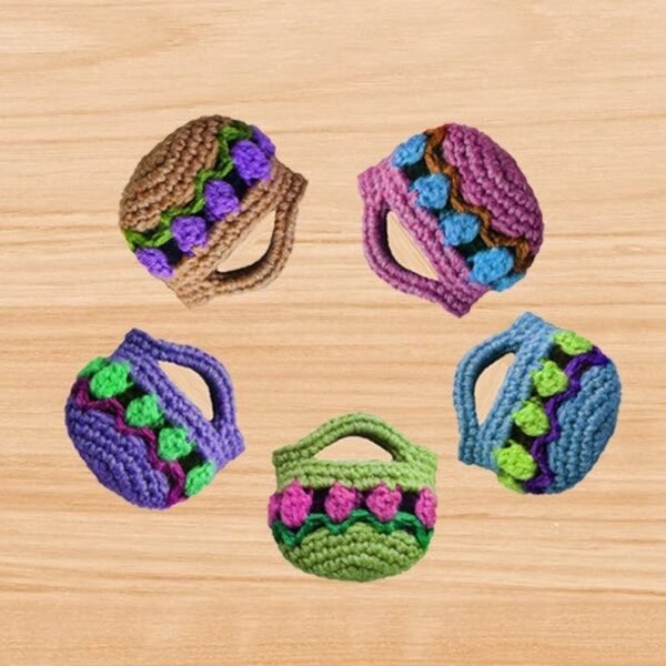 Crochet EarPod Bag pattern