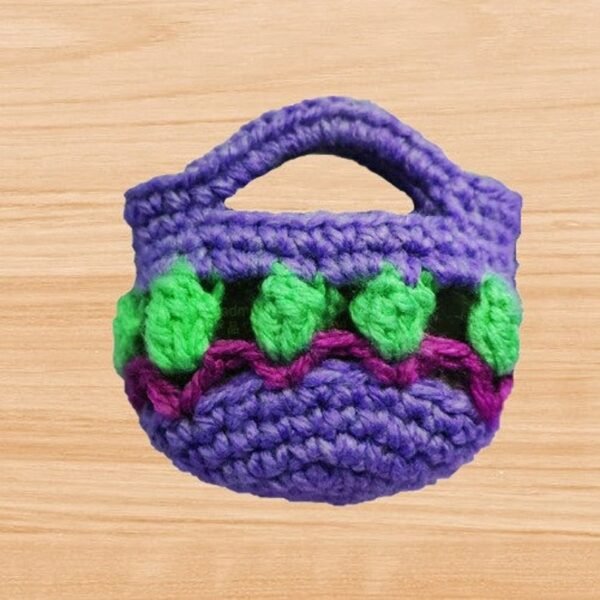 Crochet EarPod Bag pattern