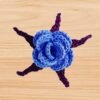 3D Crochet Flower Pattern