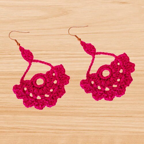 Flower Earrings Pattern