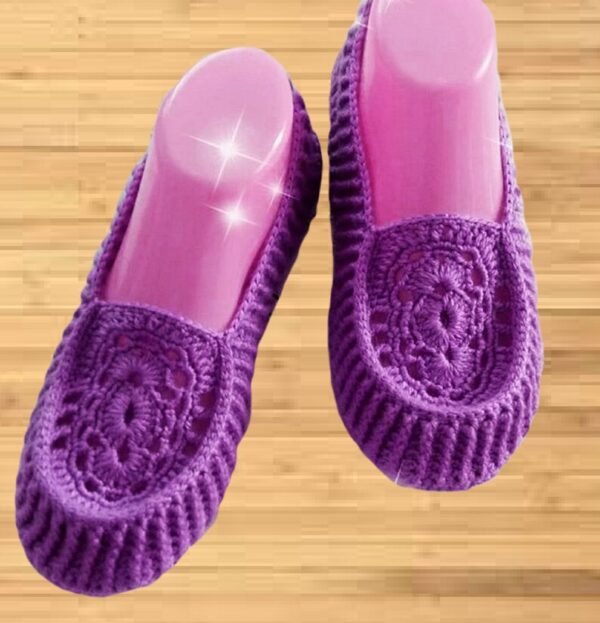 Crochet shoes pattern