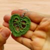 Crochet Leaf Earrings Pattern