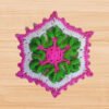 Crochet Hexagon Flower Motif Pattern